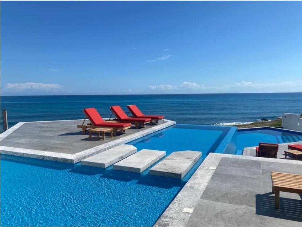 איסלה מוחרס Villa E11Even Con C Hef Privado Ocean Front מראה חיצוני תמונה
