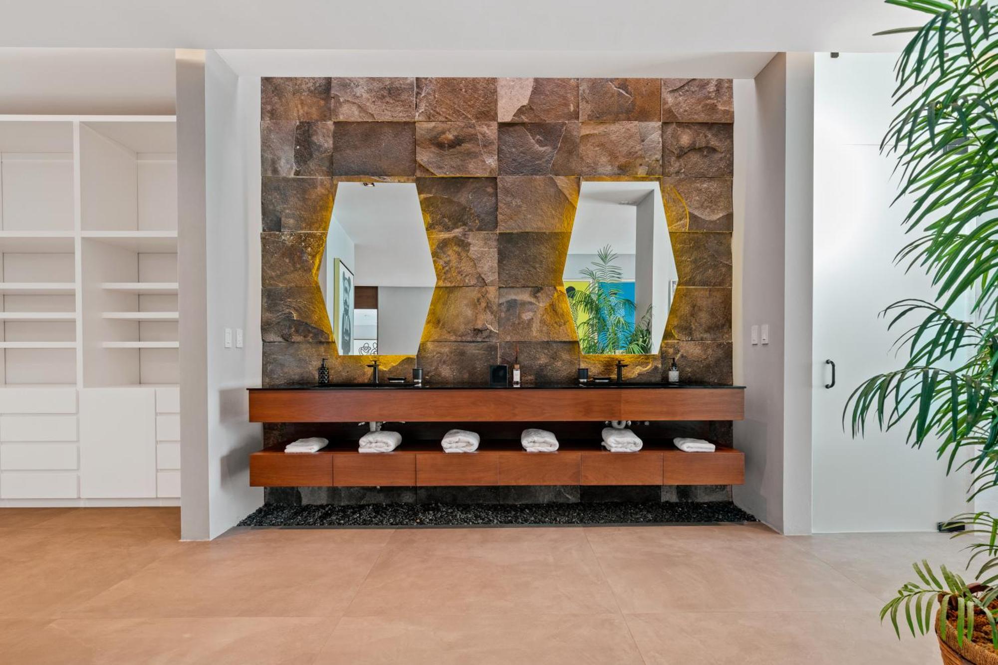 איסלה מוחרס Villa E11Even Con C Hef Privado Ocean Front מראה חיצוני תמונה