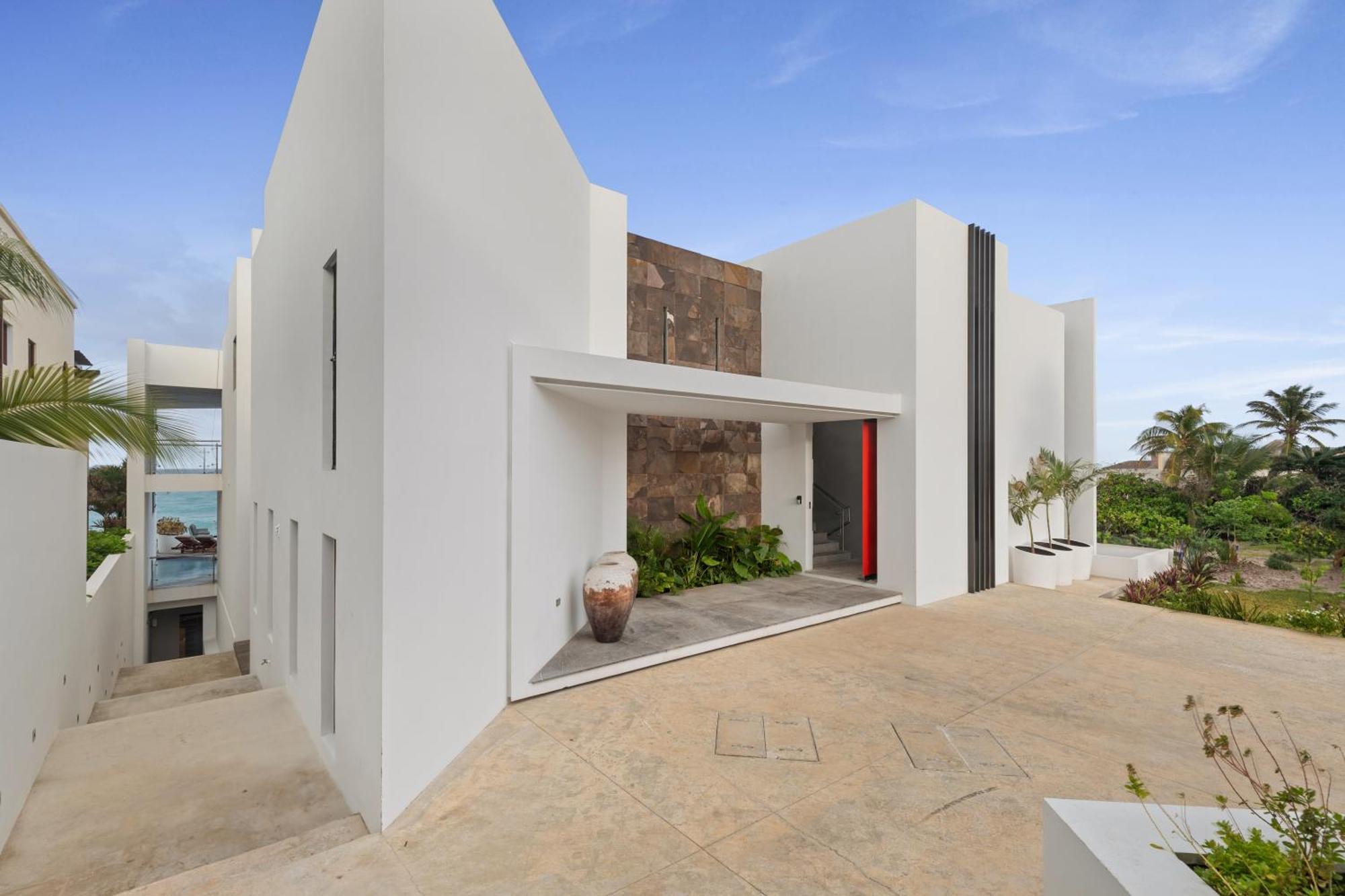 איסלה מוחרס Villa E11Even Con C Hef Privado Ocean Front מראה חיצוני תמונה