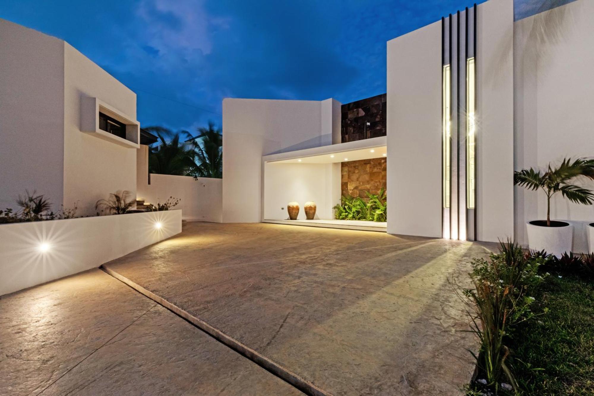 איסלה מוחרס Villa E11Even Con C Hef Privado Ocean Front מראה חיצוני תמונה