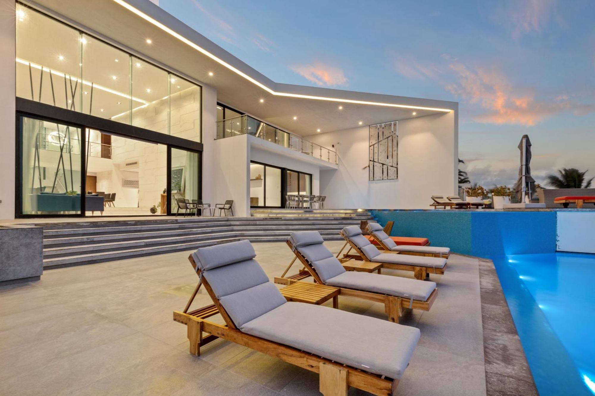 איסלה מוחרס Villa E11Even Con C Hef Privado Ocean Front מראה חיצוני תמונה