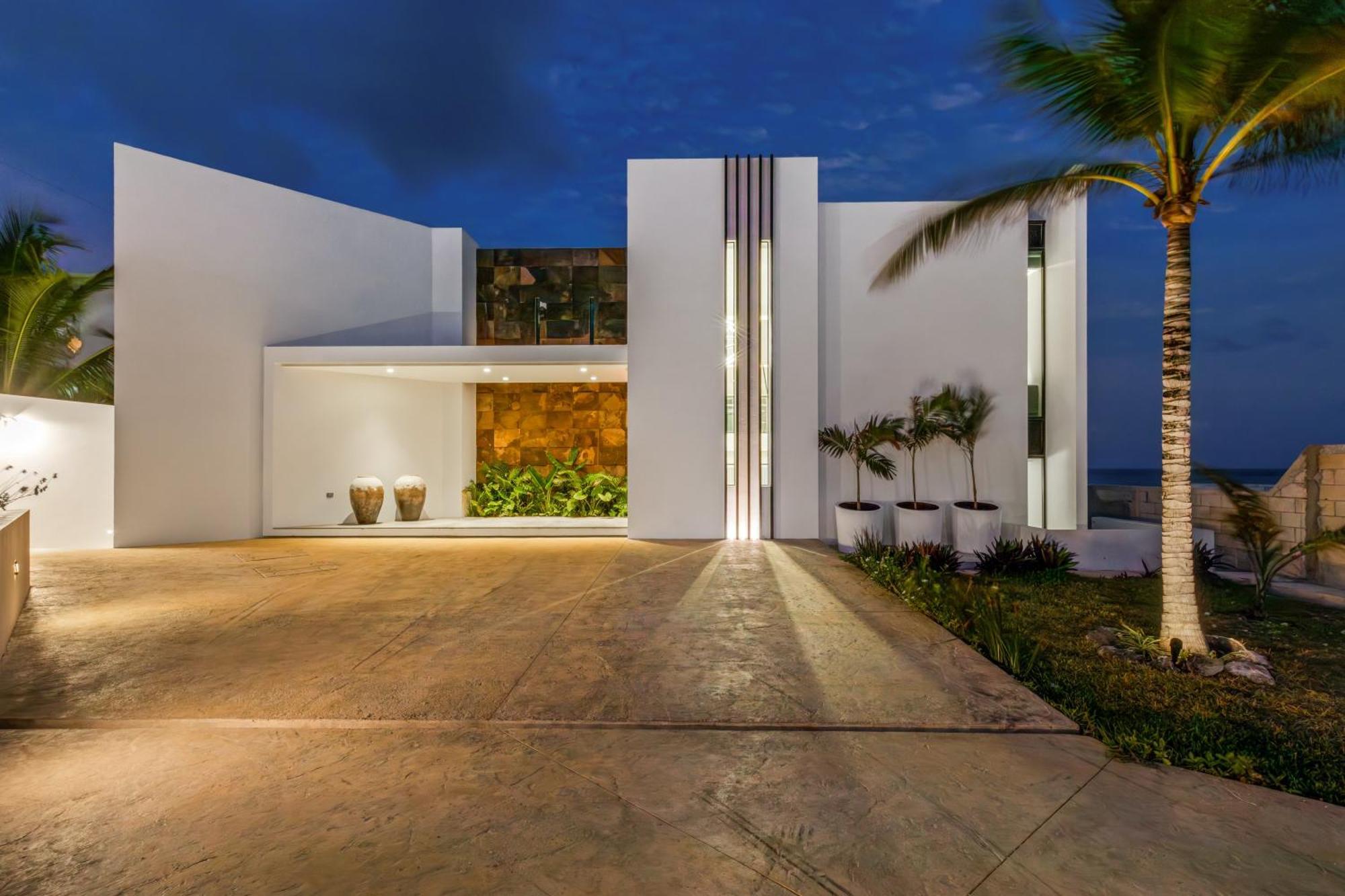 איסלה מוחרס Villa E11Even Con C Hef Privado Ocean Front מראה חיצוני תמונה